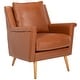 preview thumbnail 16 of 37, SAFAVIEH Astrid Mid-century Arm Chair - 28.7" x 28.4" x 33.9"