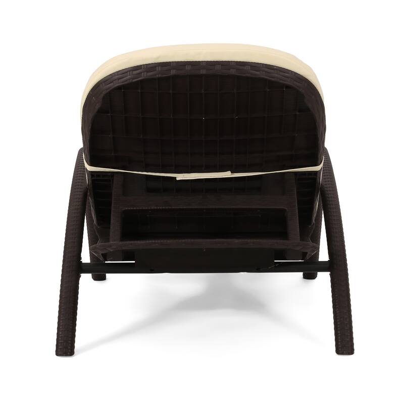 Mikael Chaise Lounge Chair with Cushion