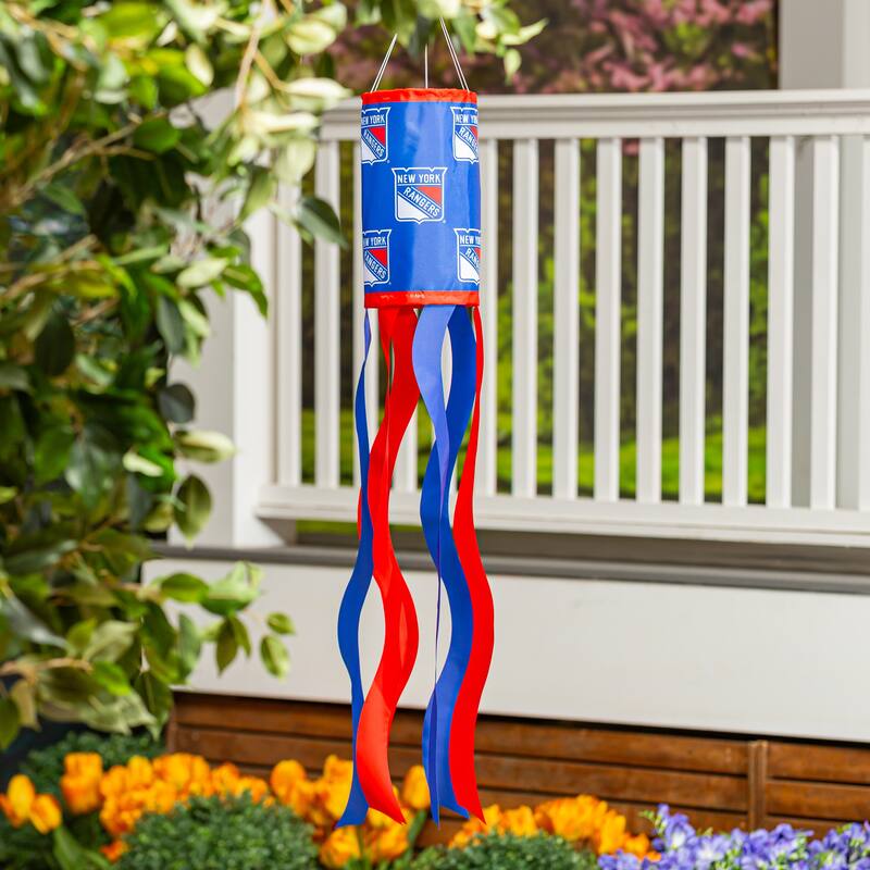 40" NHL Team Sublimated Fabric Windsock - Rangers