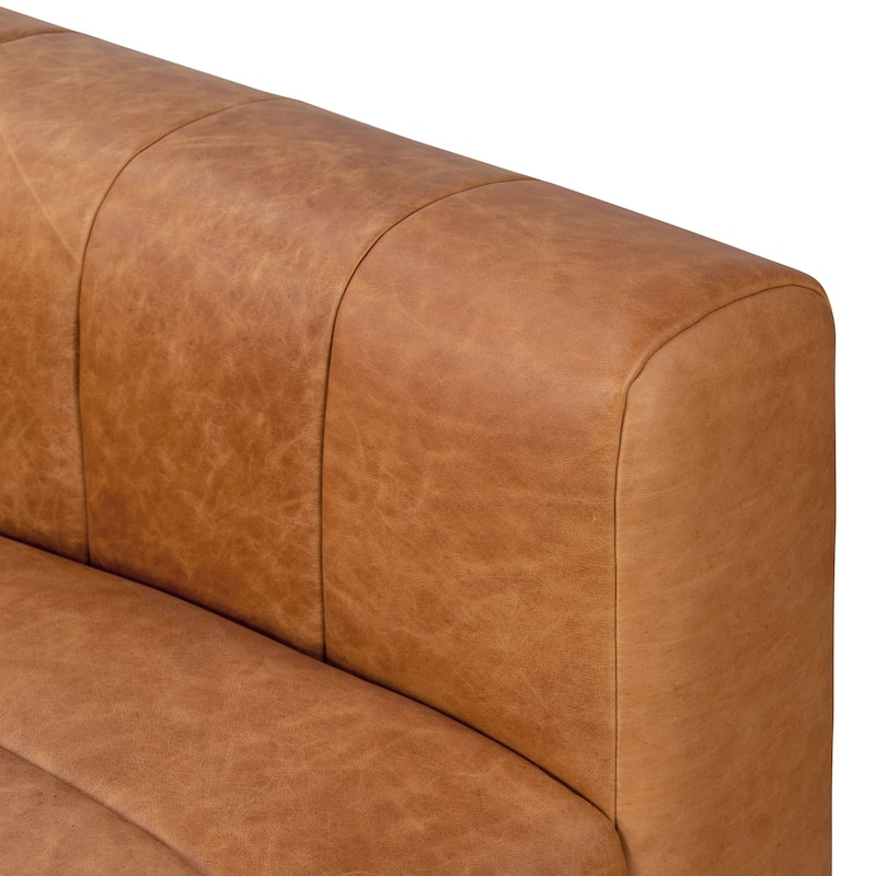 Poly & Bark Canale Sofa - Full Grain Genuine Italian Leather