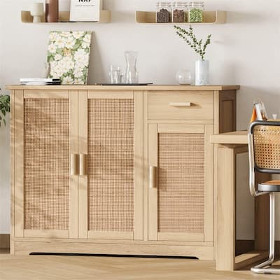 Kitchen Storage Cabinet - 11.8"D x 35.4"W x 31.5"H