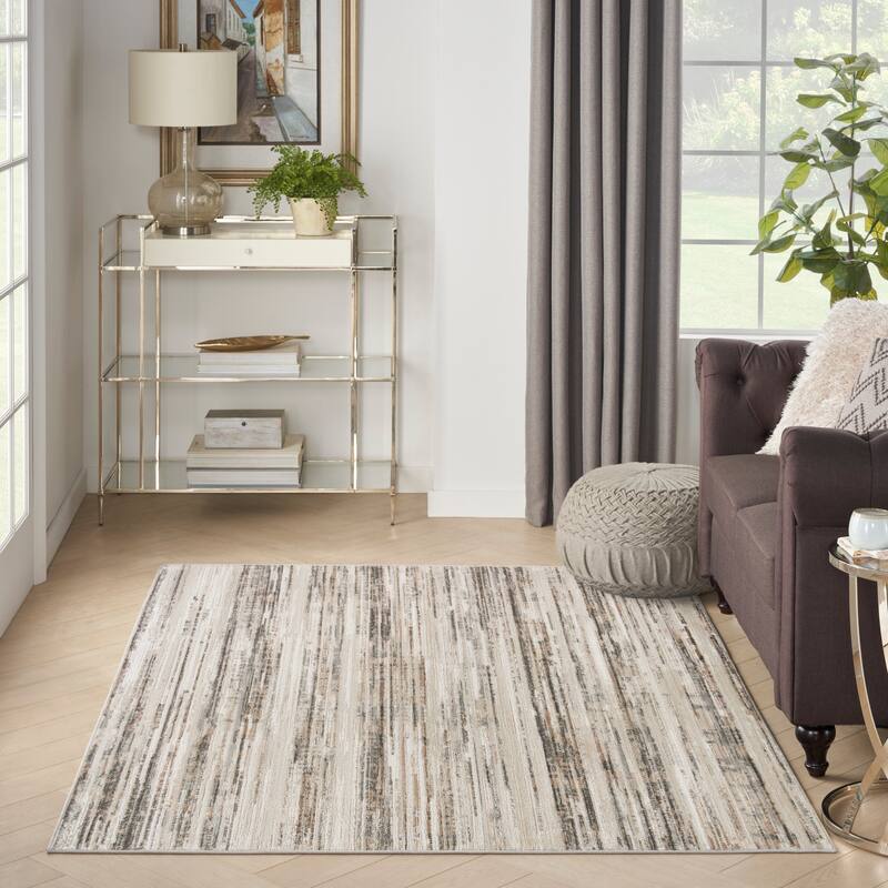 Nourison Serenity Home Indoor Abstract Area Rug