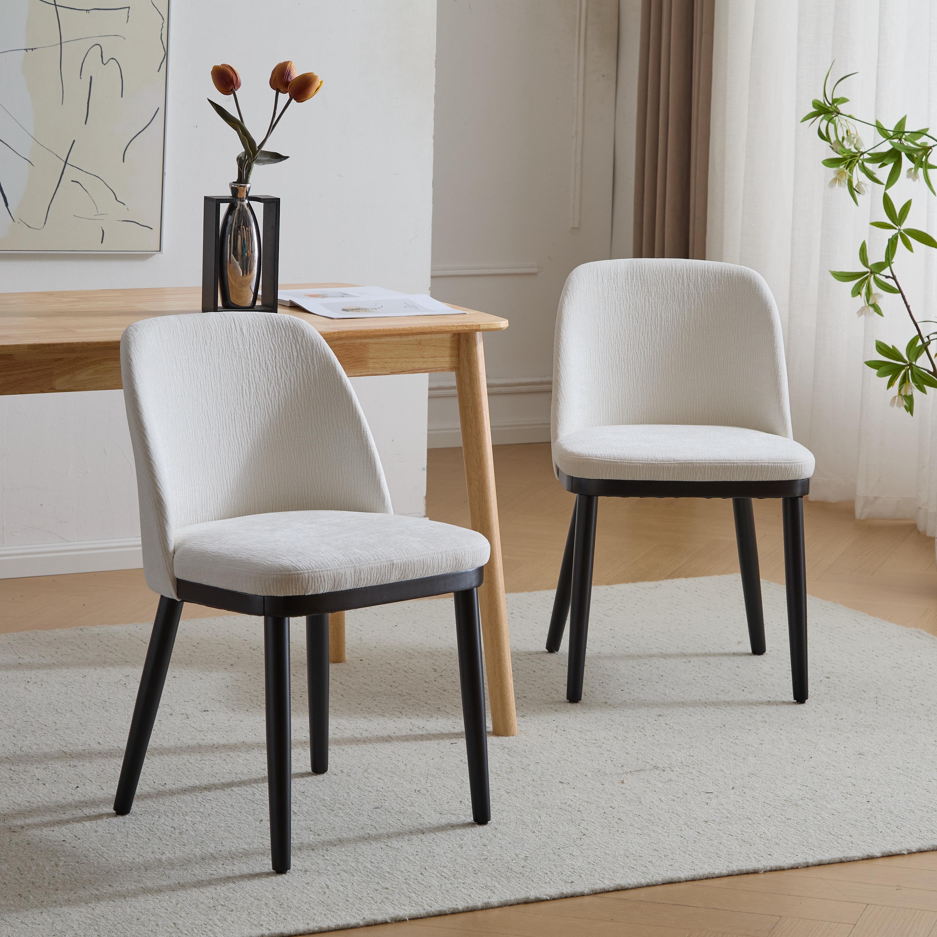Beige Christopher Knight Home Dining Chairs - Bed Bath & Beyond