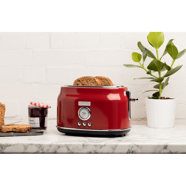 Haden Dorset 2 Slice, Wide Slot, Stainless Steel Toaster. Opens flyout.