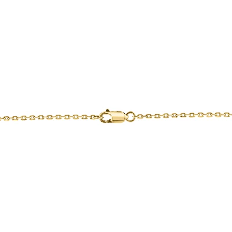 EFFY Gold over 925 Silver Diamond Station Necklace