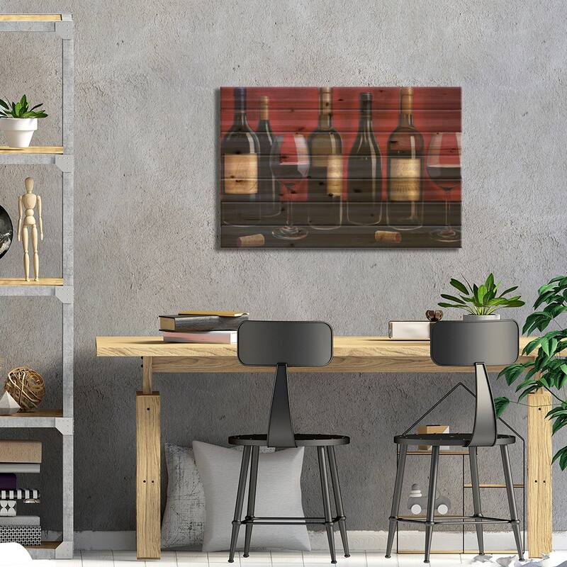 Grand Reserve Print On Wood by Marco Fabiano - Multi-Color