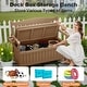 preview thumbnail 33 of 50, WINSOON All-Weather HIPS Outdoor Garden Bench, 56" Adirondack Outdoor Patio Bench