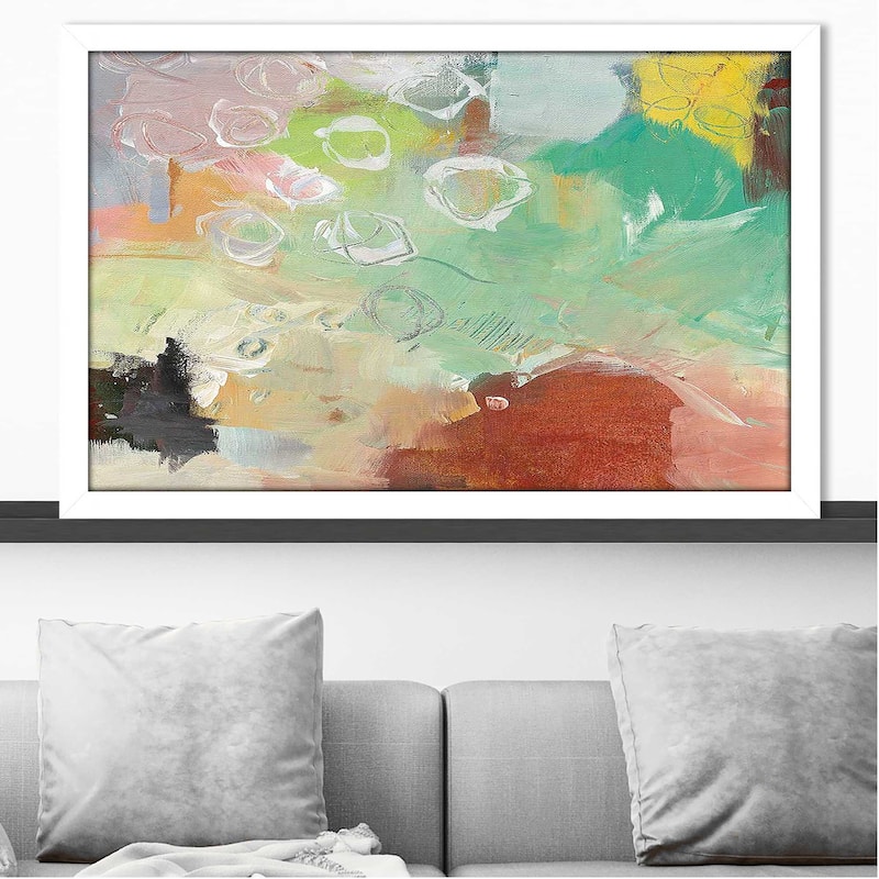 "Summer Rising III Crop" Print on Acrylic