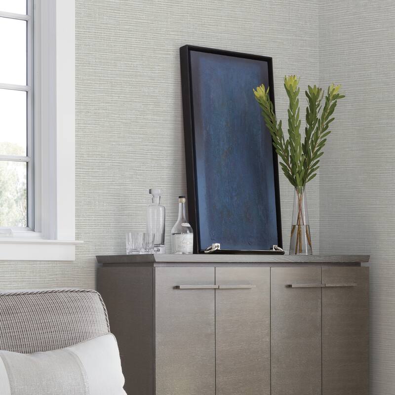 A-Street Prints Vivanta Light Grey Texture Wallpaper