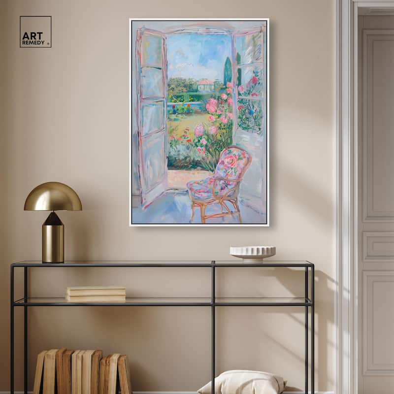 Whispers of Giverny Canvas by Art Remedy