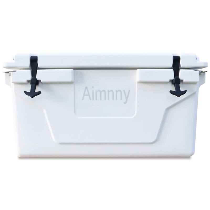 65 Quart Camping Ice Chest Beer Box Outdoor Fishing Cooler W/ Wheels