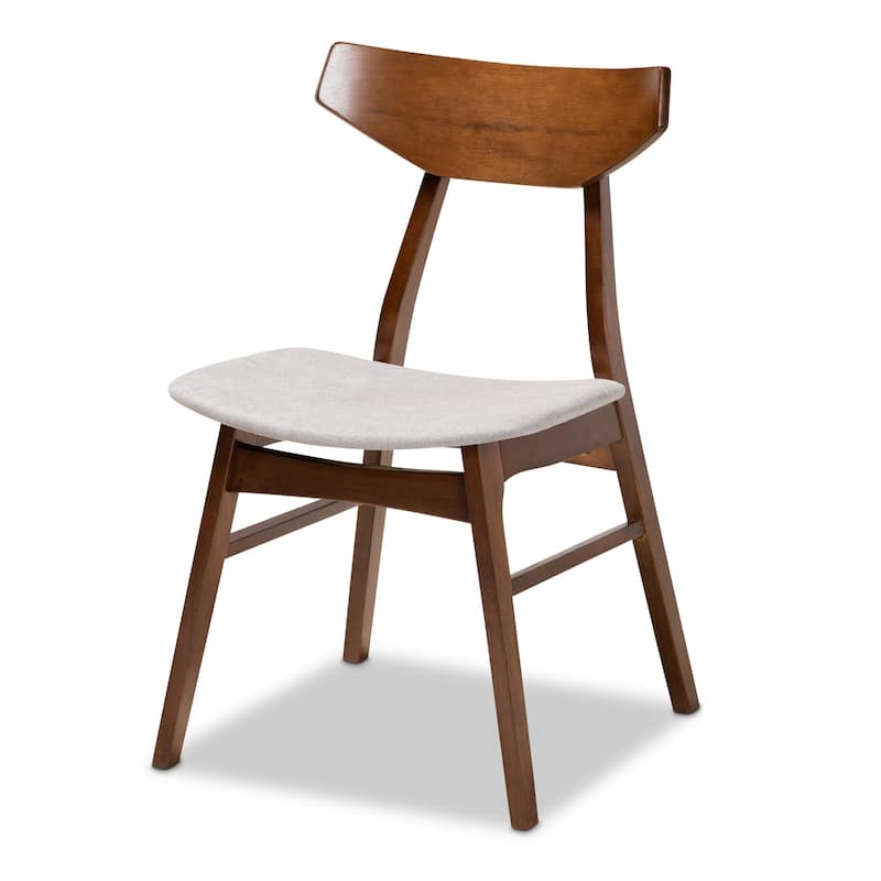Danica Mid-Century Modern Transitional 4-Piece Dining Chair Set