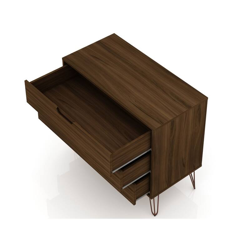 Bandene Mid-century Modern 3-drawer Dresser