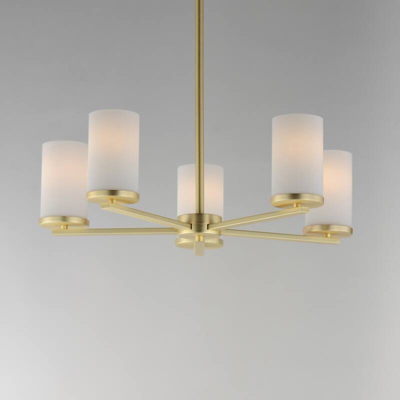 Maxim 10286 Lateral 5 Light 24" Wide Pillar Candle Pendant