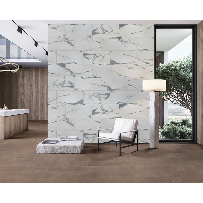 Ackland AKNPTVEL12X24P-CA Velluto - 12" x 24" Porcelain Solid Floor