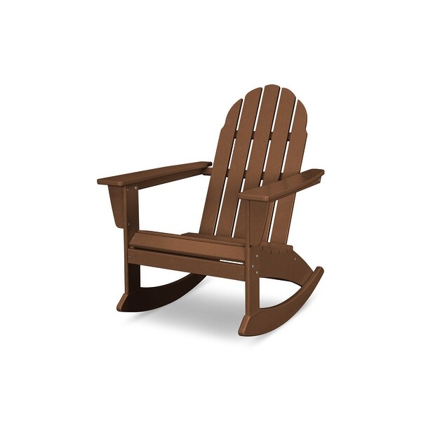 POLYWOOD Vineyard Outdoor Adirondack Rocking Chair Bed Bath