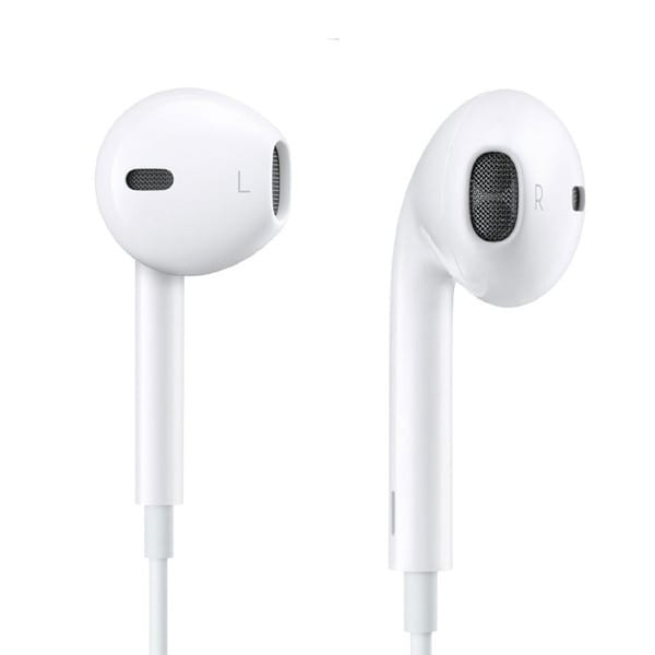 EarPods with Remote and Mic compatible with iPhone & iPad - White - 5 X 6 X 1