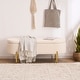 preview thumbnail 73 of 120, Velvet Storage Bench for Bedroom