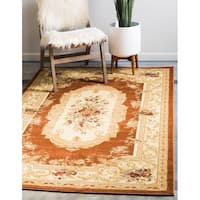 6 X 9 Orange Area Rugs Rugs The Home Depot