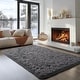 preview thumbnail 14 of 82, Living Room Bedroom Super Soft Pile Area Rug, Modern Shaggy Rugs, Non-Slip Pile Rugs for Kids