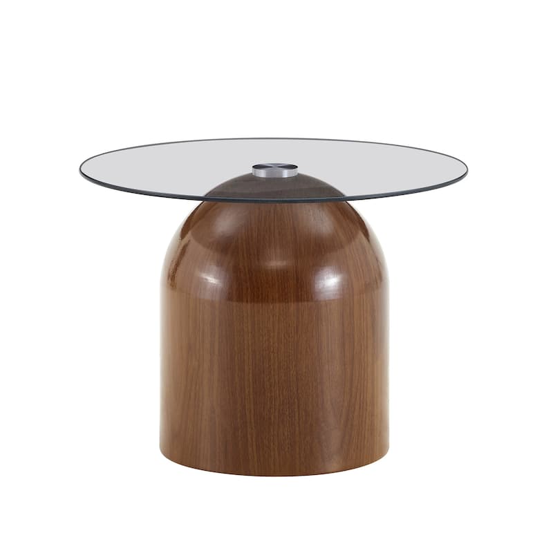 Nesting Coffee Table Set of 3,Glass Desktop for Living Room,Space Saving Circle Center Table for Saving Space,for Living Room