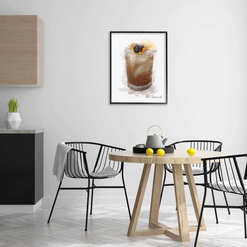Stupell Old Fashioned Splash Framed Giclee Art Design By Matthew Piotrowicz