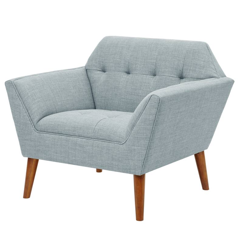 INK IVY Newport Wide Mid-Century Modern Lounge Chair