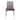 Rasmus Side Chair with Light Brown Leatherette and Gray Fabric with Matte Black Legs - Set of 2