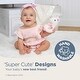 preview thumbnail 3 of 4, Bearington Baby Dreamer 5.5" Unicorn Plush Ring Rattle