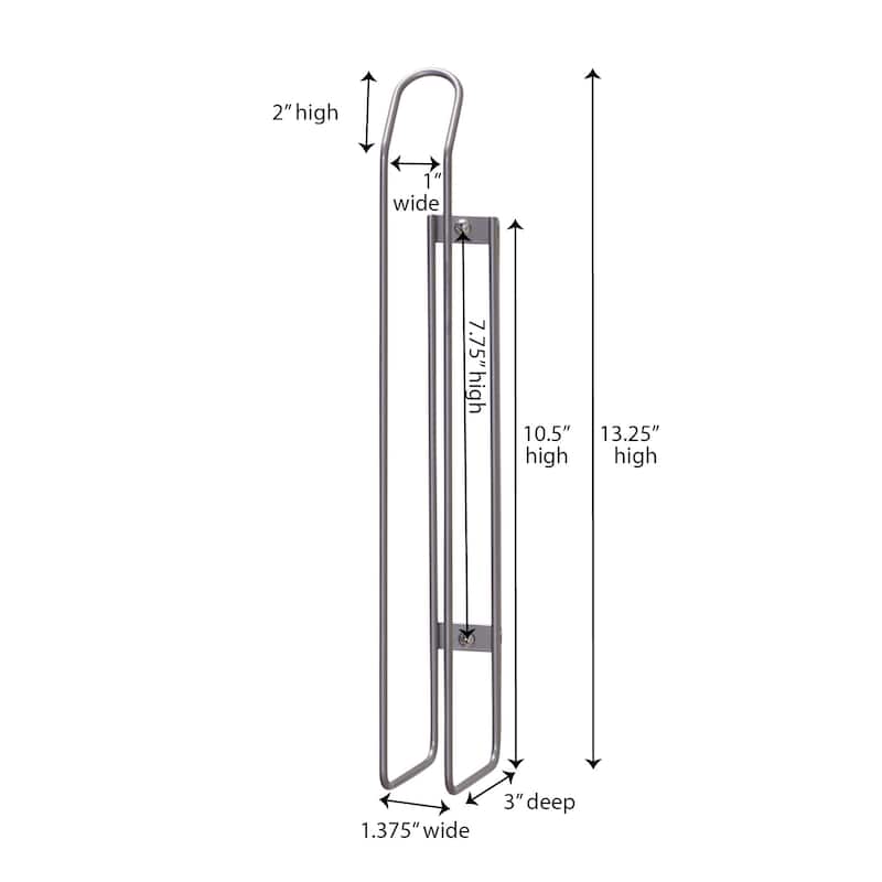 Household Essentials Cabinet Door Paper Towel Holder