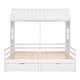 preview thumbnail 3 of 16, Twin Size Upholstered Double Bed with Two Drawers and Wooden Support