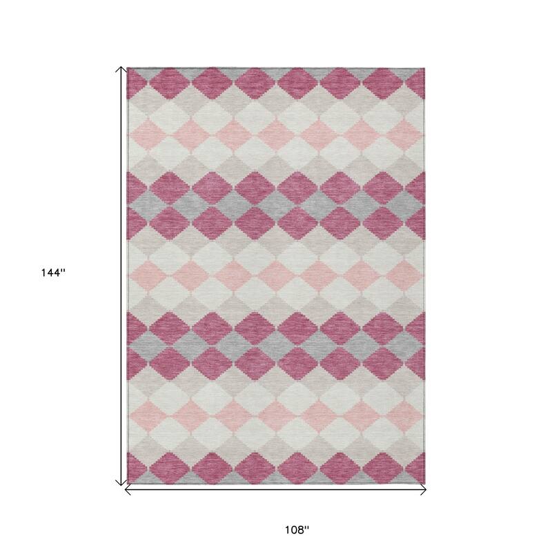 HomeRoots Geometric Transitional Rectangle Outdoor Rug