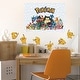 preview thumbnail 2 of 2, Yellow & Black Pokémon Pikachu Wall Decals by RoomMates