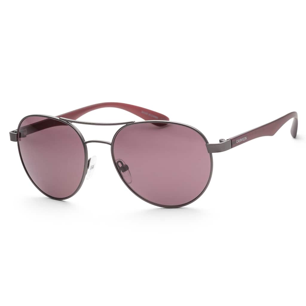 Calvin Klein Women's 55mm Gunmetal Sunglasses