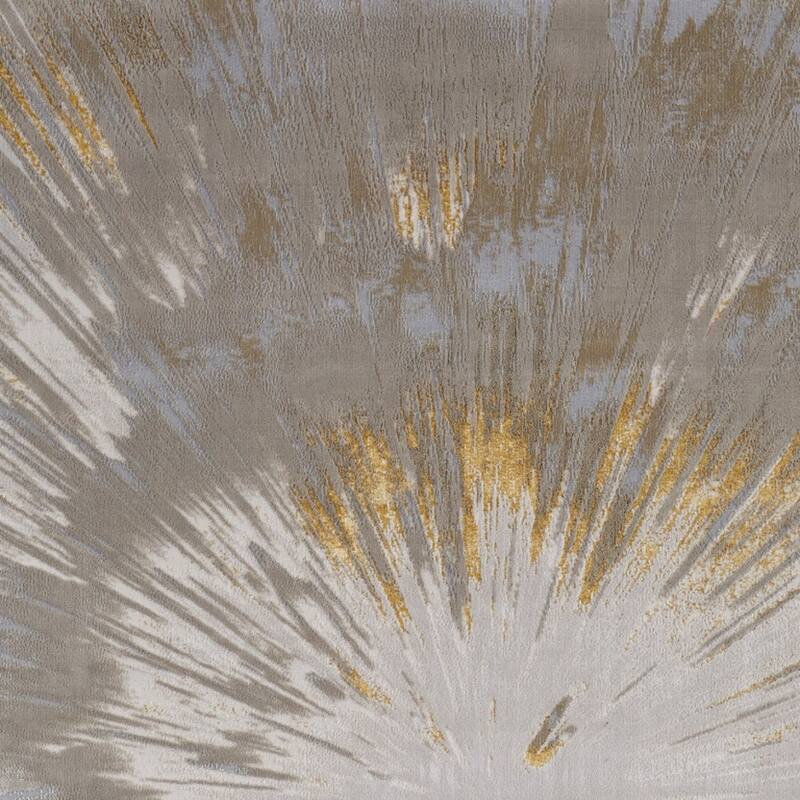 HomeRoots Abstract Bohemian Runner Area Rug