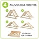 preview thumbnail 22 of 33, Little Partners Learn 'N Climb Triangle with 4 Height Settings