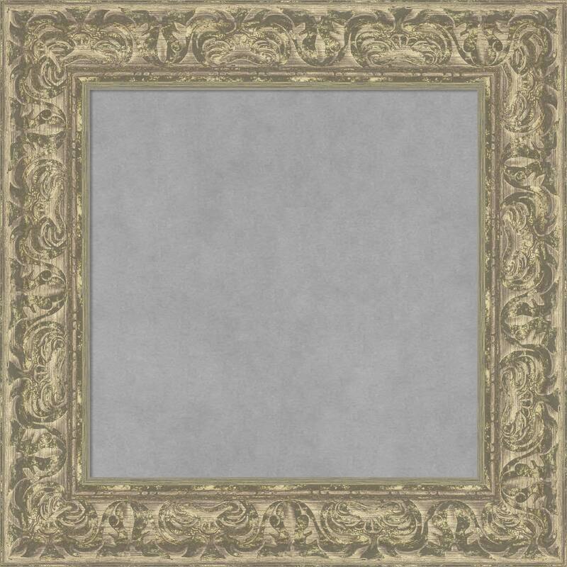 Amanti Art Luxe Antique Silver Framed