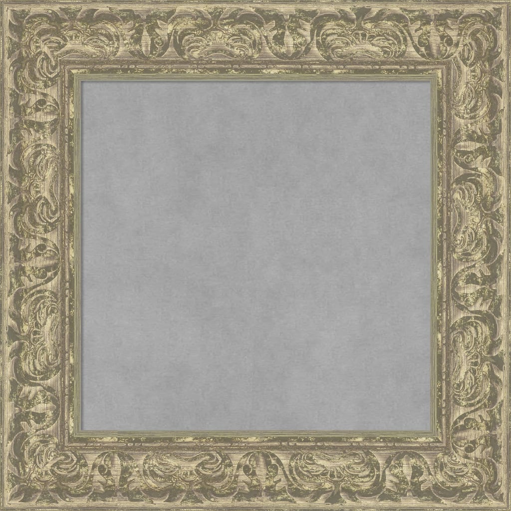 Amanti Art Luxe Antique Silver Framed