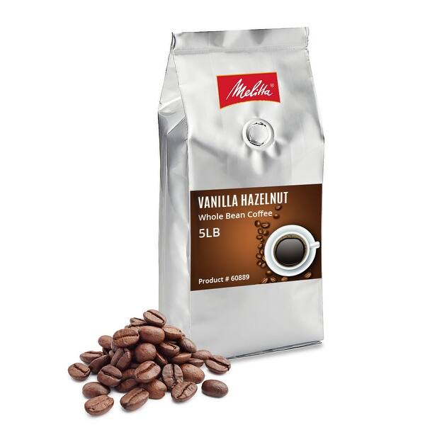 Shop Melitta Vanilla Hazelnut Whole Bean Coffee Single Pack Vanilla Hazelnut 5lb Whole Bean Coffee Overstock 29440117