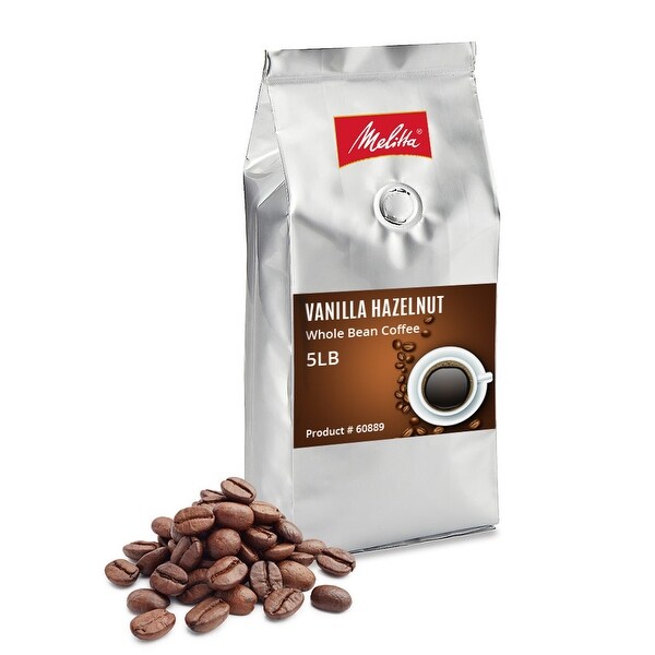Shop Melitta Vanilla Hazelnut Whole Bean Coffee (Single