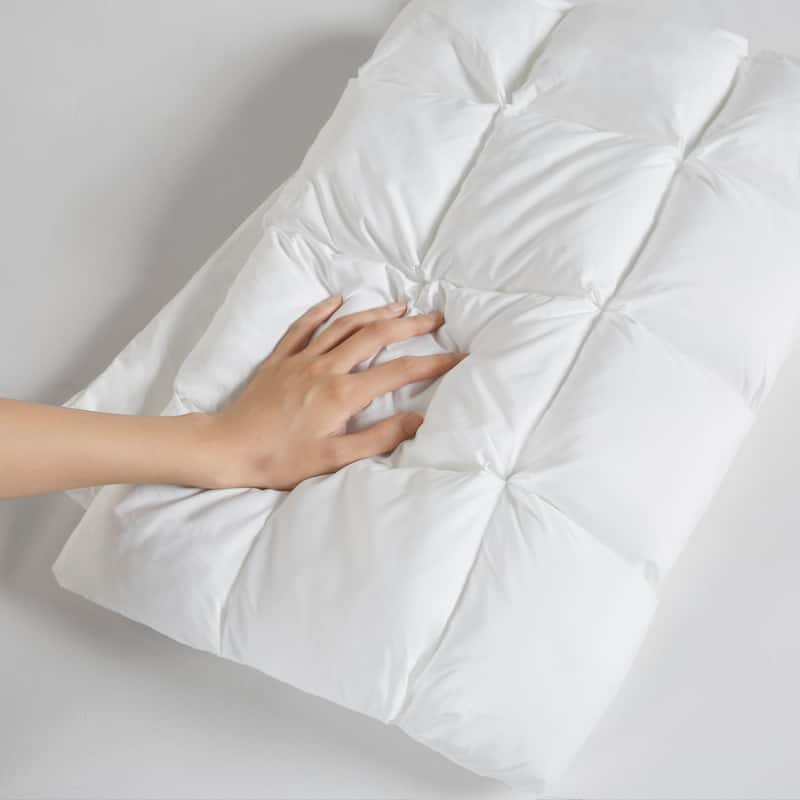 Madison Park Stay Puffed Overfilled Pillow Protector Single Piece