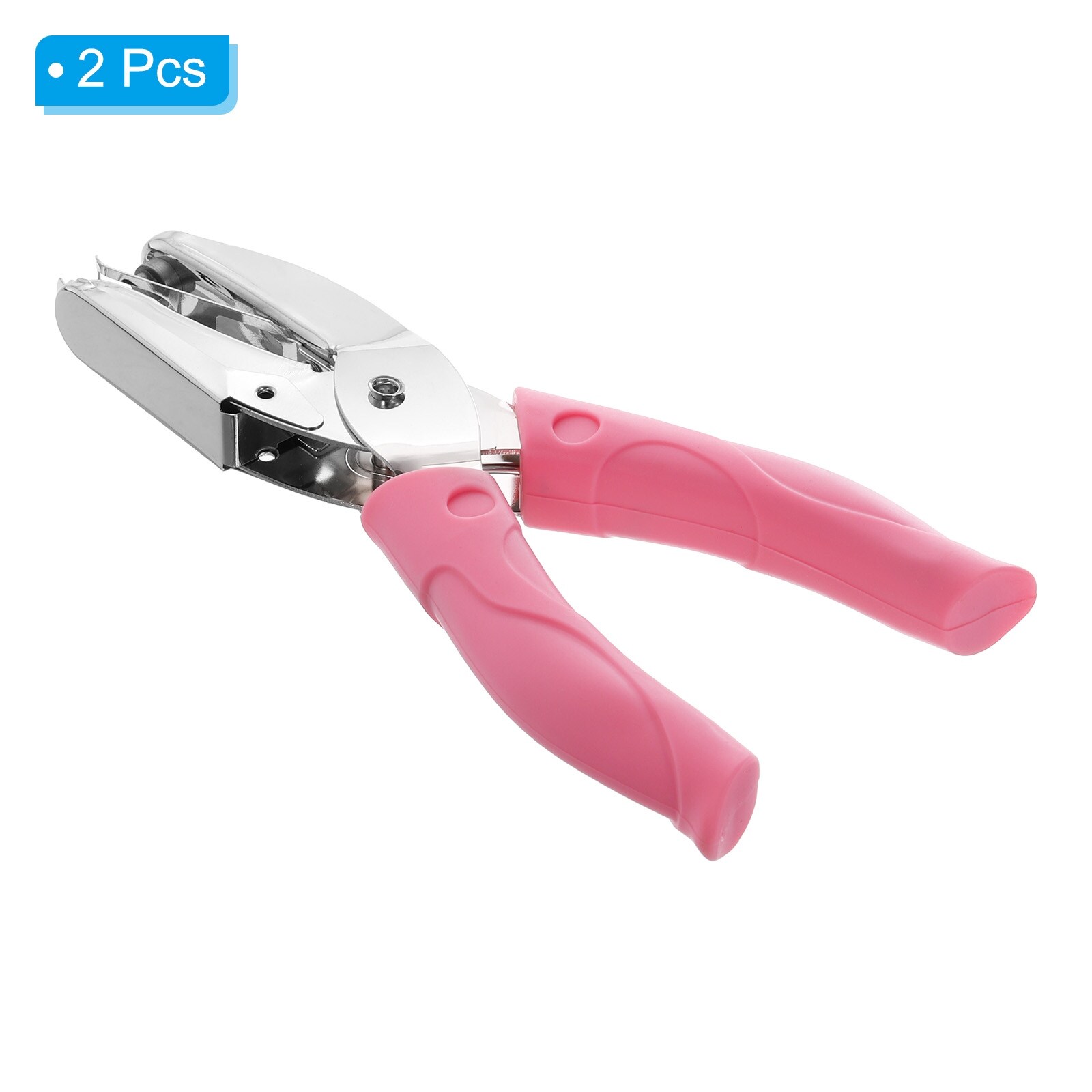 0.2 Single Hole Punch Handheld Hole Puncher with Soft Grip Square