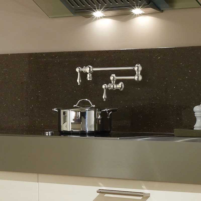 Whitehaus WHKPFLV3-9550-NT Vintage III Plus 1.8 GPM Wall Mounted