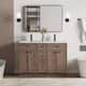Option 48"double sink-Brown