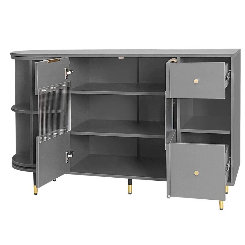 Sideboard with 2 Doors and 2 Drawers