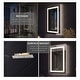 preview thumbnail 48 of 79, Modland 24"-42W x 36"H LED Medicine Cabinet Mirror with USB Charging,5x Makeup Mirror