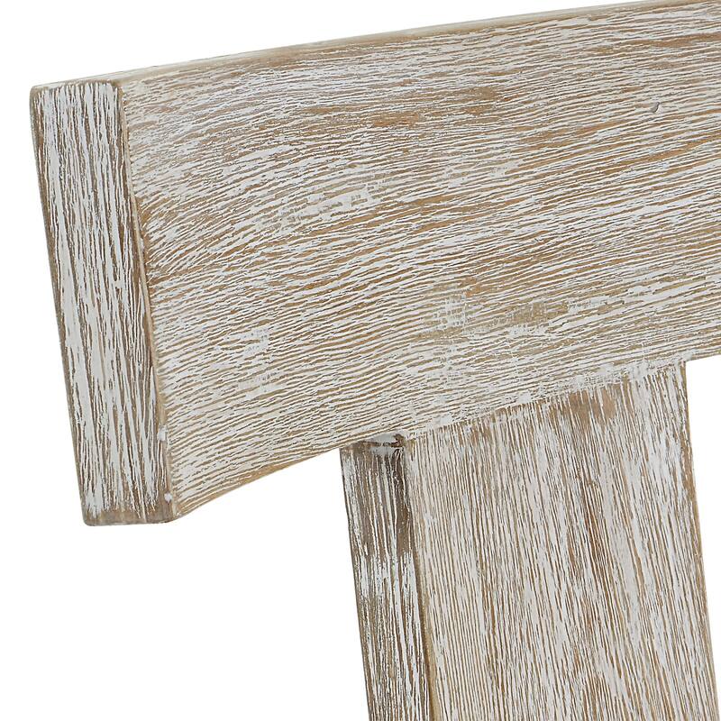 Klismos Wooden Counter Stool - 38" - White