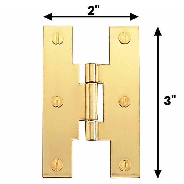 Brass H Hinges 3 Inches Hinge Brass Kitchen Hinge with