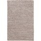 preview thumbnail 51 of 57, Hand-woven Dan Solid Viscose Area Rug - 2' x 3' Silver