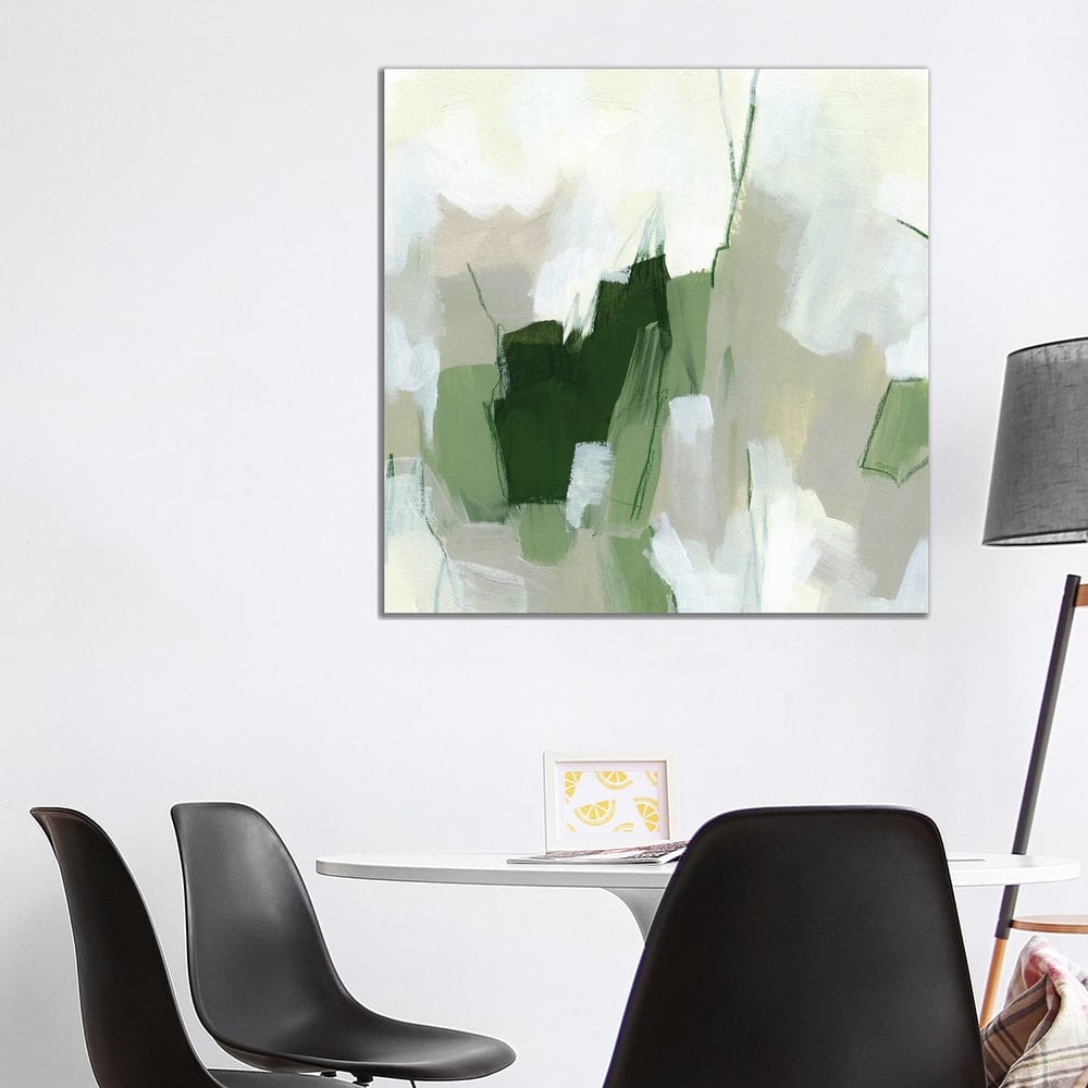 iCanvas "Emerald Fragment I" by June Erica Vess Canvas Print